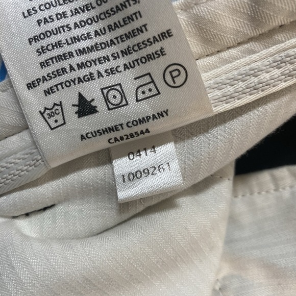 Footjoy Tour Golf Pants 38x33 Black FJ Performance Stretch Viscose Blend Chino - Picture 10 of 11